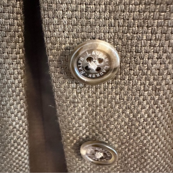 Lauren Ralph Lauren Linen Button Front Vest, Size 14, Women's Academia - Picture 6 of 12